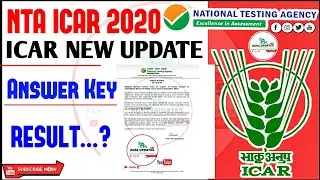 ICAR NEW LATEST UPDATE | ICAR RESULTS 2020.? 🤔 | ICAR FINAL ANSWER KEY | AGRI UPDATES