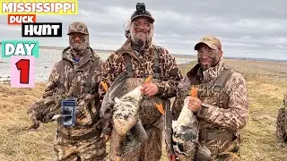 Day one in Mississippi with Delta Duck Hunts