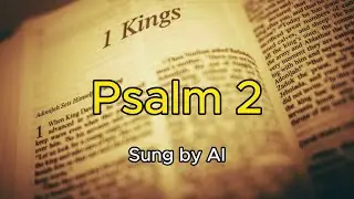 Psalm 2 set to AI Generated Music - Contemporary Worship