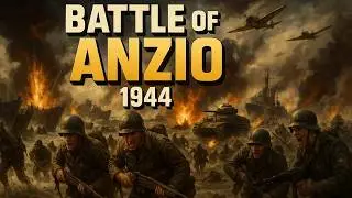 Battle of Anzio (1944), Amphibious landing in Italy with hard fighting to break German lines
