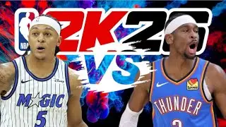 NBA LIVE! Thunder VS Magic February 4,2025 PS5 NBA2K26