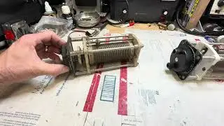 Radio Stuff: GE WWII HF roller inductor with turns counter, 25 uH/35 turns.