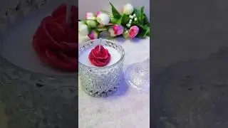 soy wax candle 😱#handmadeindia #diy #art