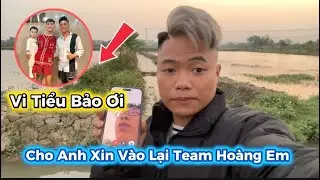 Đức Em Gọi Điện Cho Vi Tiểu Bảo Xin Lại Về Team Hoàng Em Và Cái Kết ..! 