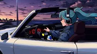 🌅 Golden Hour Drive [3 Hours] • Chill Lo-Fi Hip Hop • Relaxing Road Trip Vibes