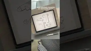 My drawing style definitely depends on the brushes. Catchy Sketches Procreate brushes - link in bio!