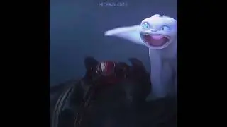 &bull;light fury&bull; || song : bundles - Kayla Nicole || #capcut #edit #httyd #shorts