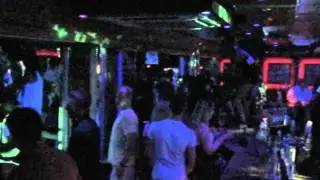 Tenerife Linekers Bar 2010 bar table dance