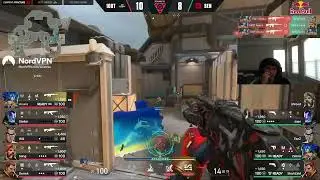 SINATRAA REACTS TO 100T ASUNA GETTING ACE AGAINTS SENTINELS | SEN Sinatraa