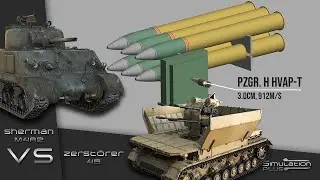 Can ammo rack additional plate save your tank? | Zerst&ouml;rer 45 Armour Piercing Simulation
