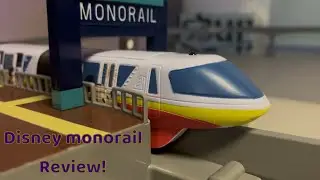 Disney store remote control monorail review.