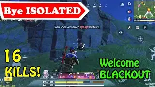 Bye Bye Isolated....Last Game in Isolated before Blackout | Night Mode Br | Season 8 CODM