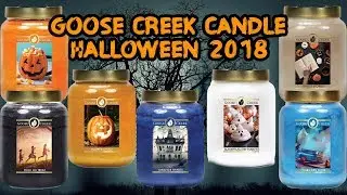 NEW Goose Creek Candle HALLOWEEN 2018 | Candy Corn | Trick or Treat