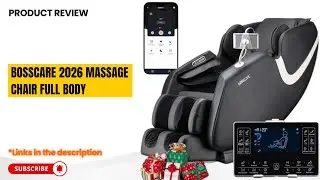 BOSSCARE 2026 Massage Chair Review 🔥 Full-Body Shiatsu, Zero Gravity, Heated Back & Calves