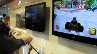 Playing Shrek Kart on LG Optimus 2X [via HDMI]