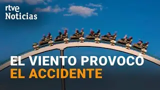 PORTAVENTURA: 14 HERIDOS al CAER un ÁRBOL sobre una ATRACCIÓN en el PARQUE de ATRACCIONES | RTVE