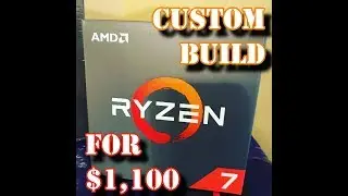 Ryzen 7 1700 Build - Video Editing PC