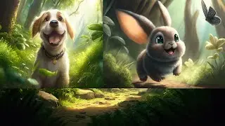 The Bravest Dog and the Cuddly Rabbit | A Soothing Bedtime Story to Help Toddlers Sleep Fast & Relax