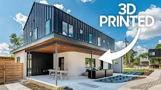 Update on 3D CONCRETE PRINTED Houses - They’re GORGEOUS