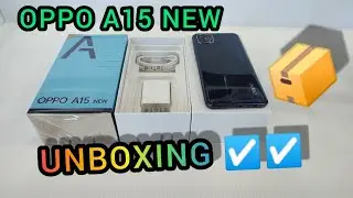 OPPO A15 NEW UNBOXING || Hands-On first impression BLACK COLOUR #oppo #oppoa15new #oppoa15