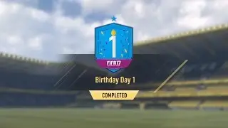 FIFA 17 - Squad Builder (Birthday Day 1) Completed - Reward