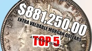 Top 5 Most Valuable Morgan Dollars Ever Sold!