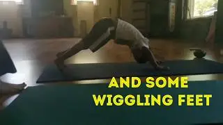 Autism Yoga Pose - Down Dog.. Simple Yoga Poses for Children.. Yoga for kids.