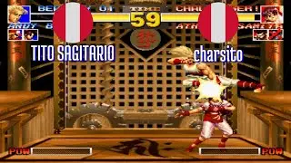 FT10 @kof95: TITO SAGITARIO (PE) vs charsito (PE) [King of Fighters 95 Fightcade] Jan 18