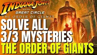 Solve All 3/3 Mysteries Guide | Indiana Jones The Order Of Giants DLC Mystery Guide