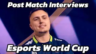 Every Post Match Interview From The Winning Teams at the Esports World Cup | Day 1