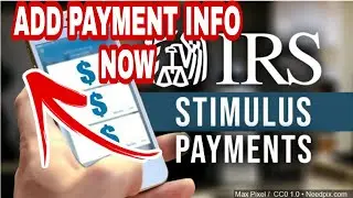 IRS STIMULUS DIRECT DEPOSIT PORTAL for NON TAX PAYERS (add PAYMENT INFO NOW ‼️)
