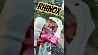 Rhinox the Maximal Warrior! | Transformers Beast Wars Rhino Figure Chain Guns of Doom #transformers