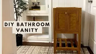 DIY Bathroom Vanity | Bathroom Vanity DIY on a Budget | Vanity Build on a Budget