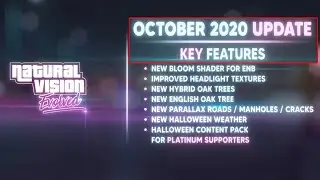 Gta 5 | NaturalVision Evolved October Update Teaser