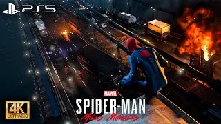 Marvel Spider Man | Miles Morales Brigade mission active. Let&rsquo;s move | PS5 4k HDR - No Commentary