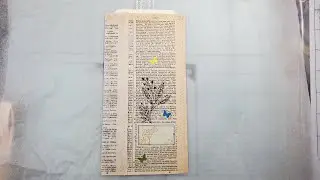 Another Book Page Project |Tall JC with Pocket & Side Tuck | Angel Journal Ephemera