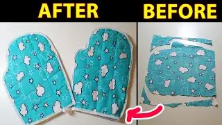 Cooking gloves in 10 minutes / New sewing idea