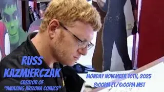 Incredichat LIVE! Comics, Toys & Pop Culture w/ Russ Kazmierczak, Jr.