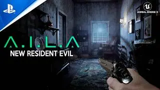 AILA First Gameplay Demo | New Disturbing SURVIVAL HORROR like RESIDENT EVIL in Unreal Engine 5