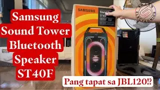 Samsung Sound Tower ST40F Full Unboxing and Testing