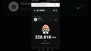 how to verify yourself in paws last task paws web #pawscult #Telegramgames