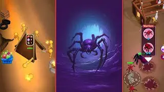 Spider Nest Upgrading Spider 🕸️🕸️ From Level 1 To 3 Killng Human Camps Unlocked New Breed of Spider
