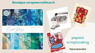 Nouveaut&eacute;s boutique                                          #scrap #scrapbookinglove #scrap  #tuto