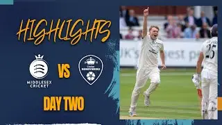 HIGHLIGHTS: Fine all round effort from Derbyshire bowlers on Day Two