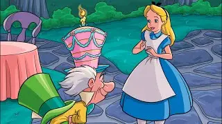 🎨 ALICE ET LE CHAPELIER FOU | Coloriage Happy Color (Relaxant)
