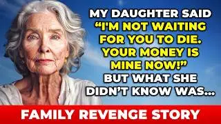 TRUE STORY ABOUT FAMILY BETRAYAL AND REVENGE 👵💔 GREEDY DAUGHTER CAN'T WAIT FOR MOM TO DIE