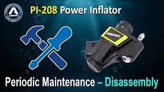【 Scuba-Aquatec Diving Gear Guide】PI-208 Scuba Inflator Maintenance: Disassembly Guide