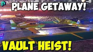 Blaustoise VAULT HEIST With PLANE GETAWAY PLAN! | GTA 5 NoPixel 3.0