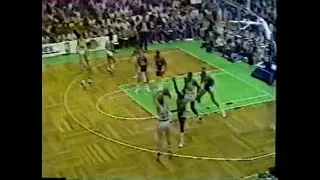 Larry Bird Boston Celtics 1985 Finals Game 1