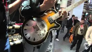 Musikmesse '11 - Duesenberg Guitars Rezobro Hollowbody Demo